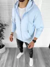 Hanorac barbati slim fit bleu K109 D5-5.3